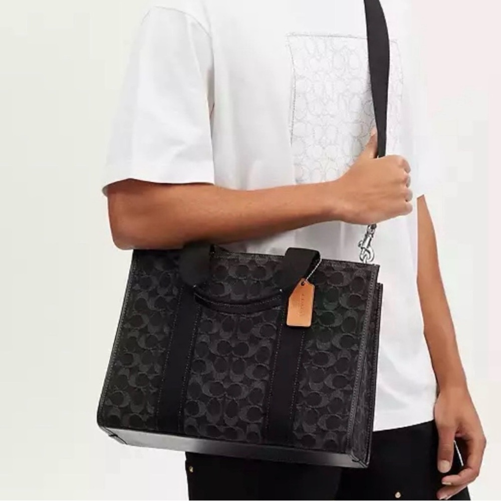 Coach Smith Tote -denim-